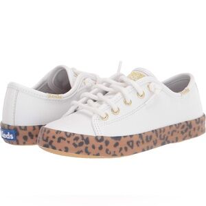 Kickstart sneakers with leopard sole toddler girls 8.5